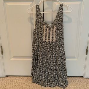 Black and white sundress